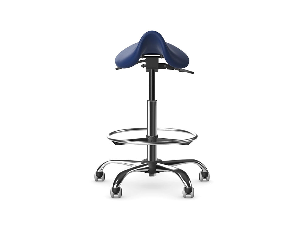 Sella Height Adjustable Sit Stand Stool