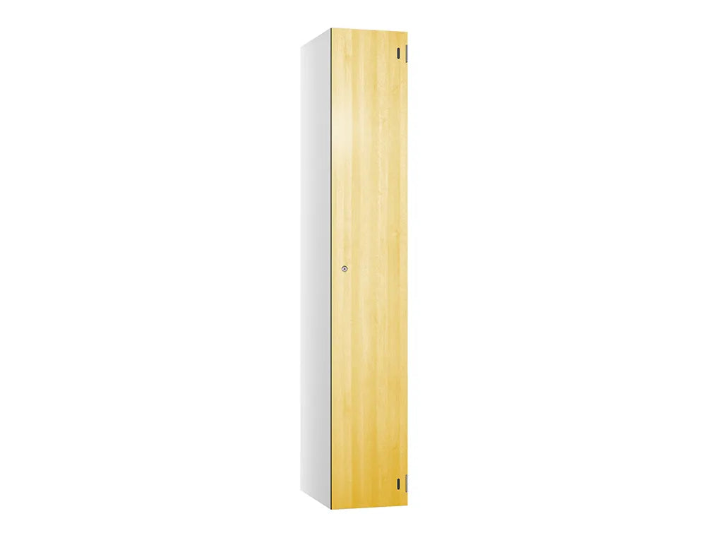 Shield SGL GL24 1-Door Locker Arctic White Primeval Oak