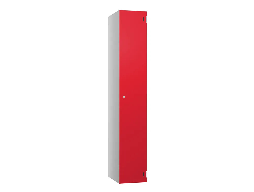 Shield SGL GL24 1-Door Locker - Pearl Silver & Red Dynasty