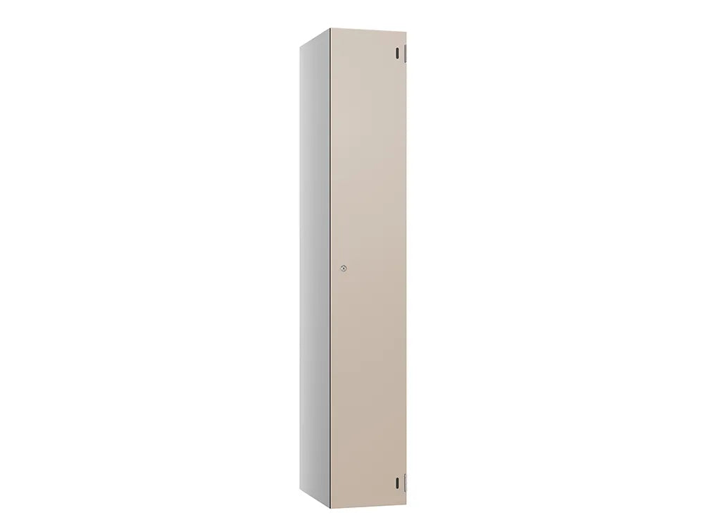 Shield SGL GL24 1-Door Locker - Pearl Silver & Sheer