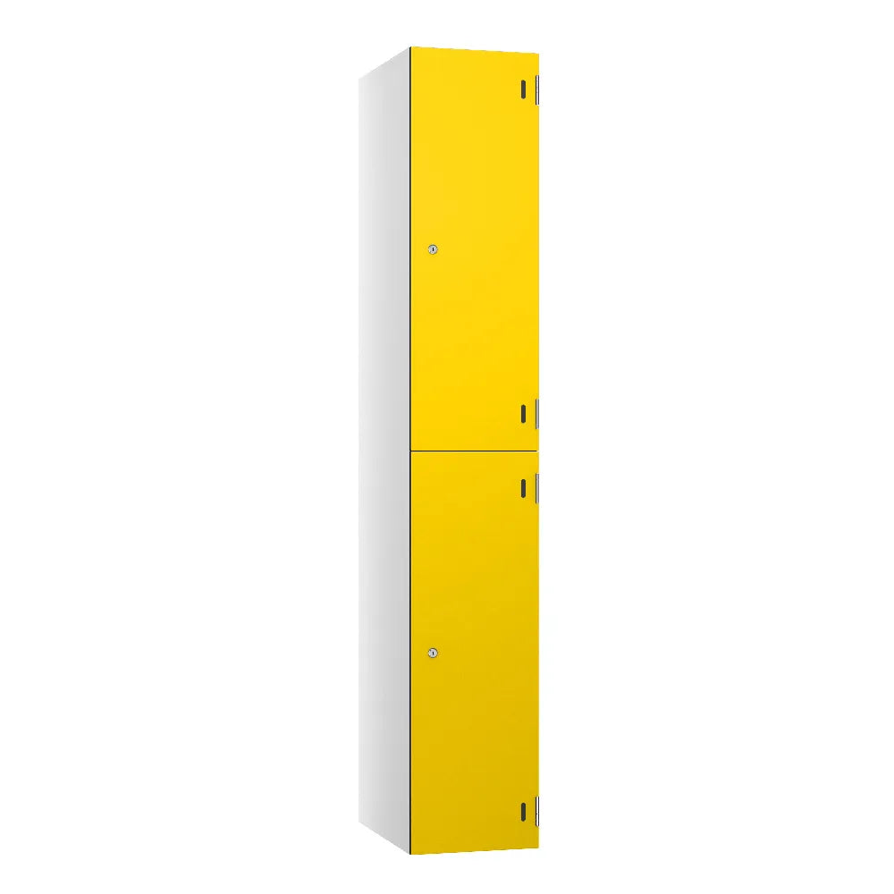 Shield SGL GL24 2-Door Locker - Arctic White & Divine Yellow