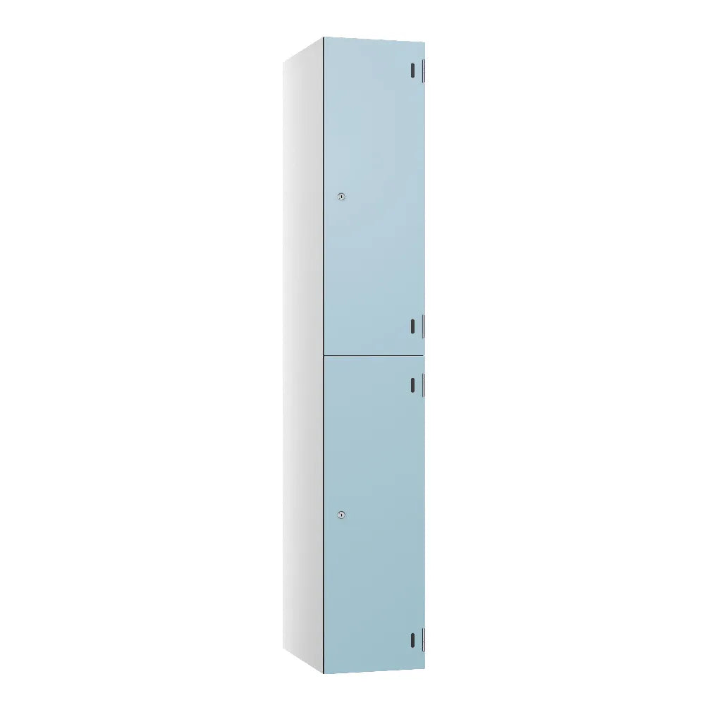 Shield SGL GL24 2-Door Locker - Arctic White & Sky Grey