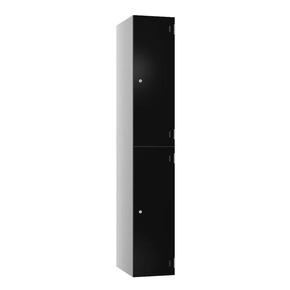 Shield SGL GL24 2-Door Locker - Pearl Silver & Black