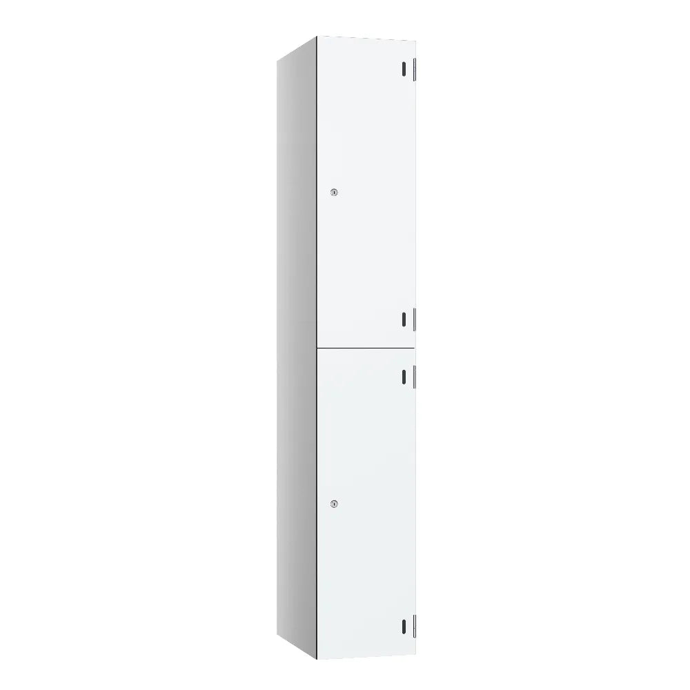 Shield SGL GL24 2-Door Locker - Pearl Silver & Designer White