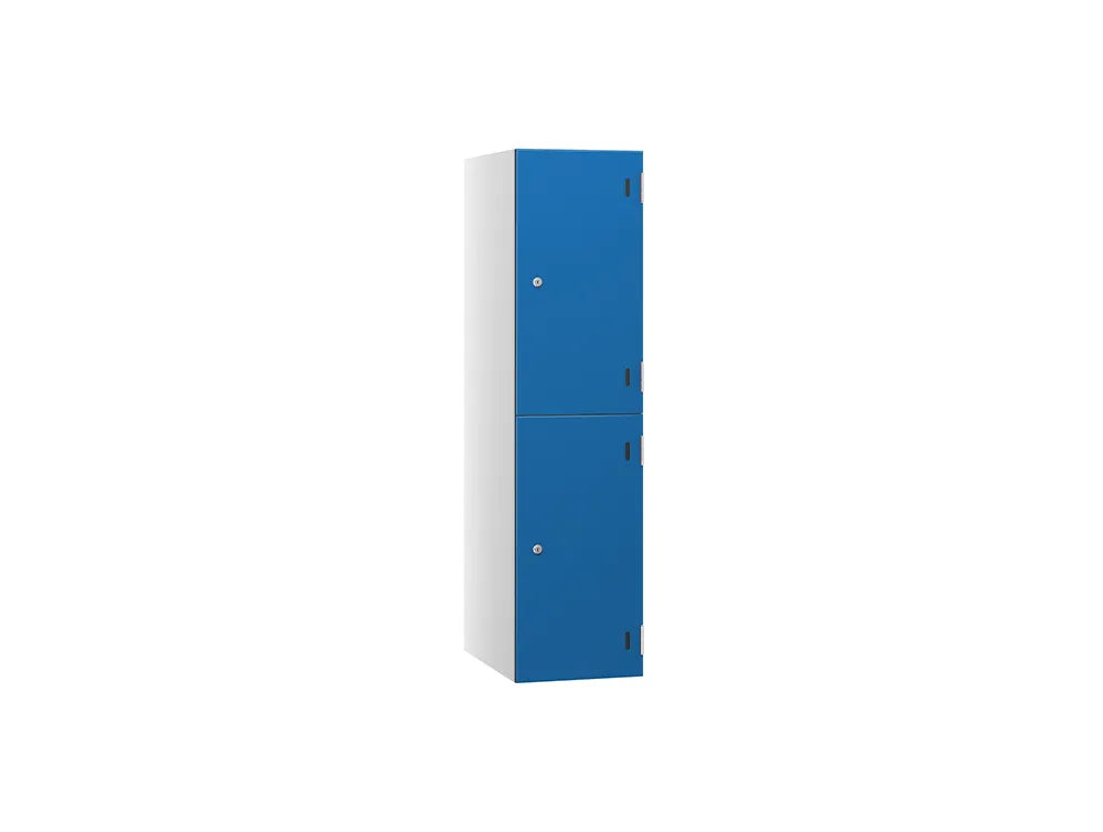 Shield SGL GL24 2-Door Low Locker - Arctic White & Electric