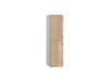 Shield SGL GL24 2-Door Low Locker - Pearl Silver Refresh Oak