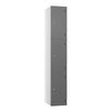 Shield SGL GL24 3-Door Locker - Arctic White Dark Grey