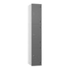 Shield SGL GL24 3-Door Locker - Arctic White Dark Grey