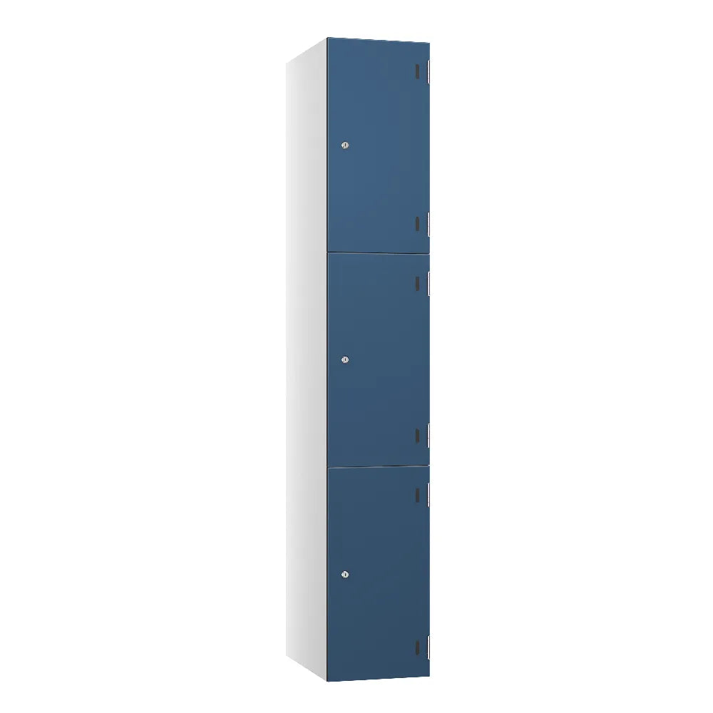 Shield SGL GL24 3-Door Locker - Arctic White & Blue Galaxy