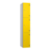 Shield SGL GL24 3-Door Locker - Pearl Silver Divine Yellow