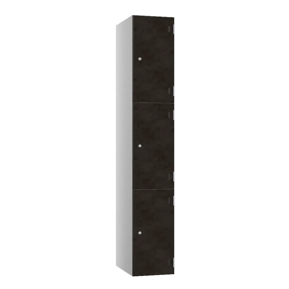 Shield SGL GL24 3-Door Locker - Pearl Silver & Madison