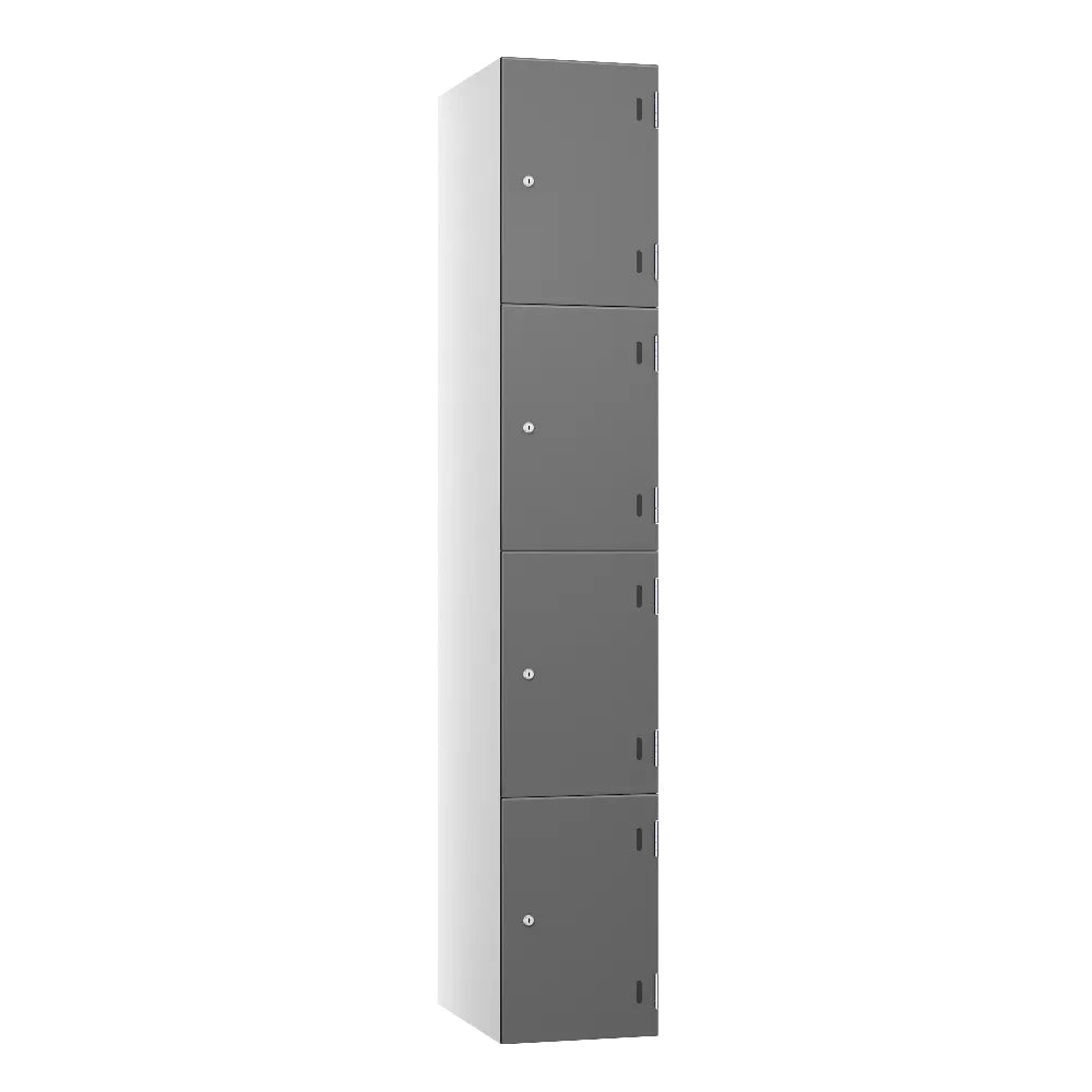 Shield SGL GL24 4-Door Locker - Arctic White & Dark Grey