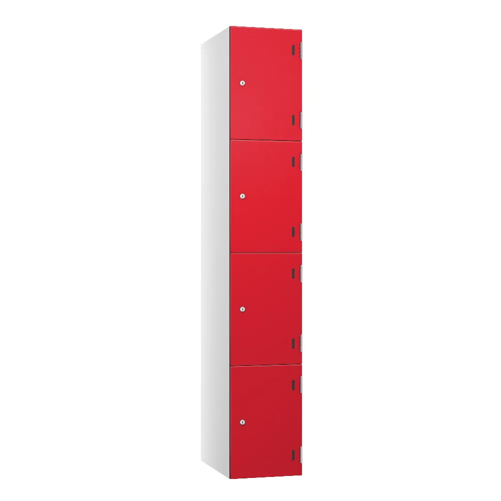 Shield SGL GL24 4-Door Locker - Arctic White & Red Dynasty