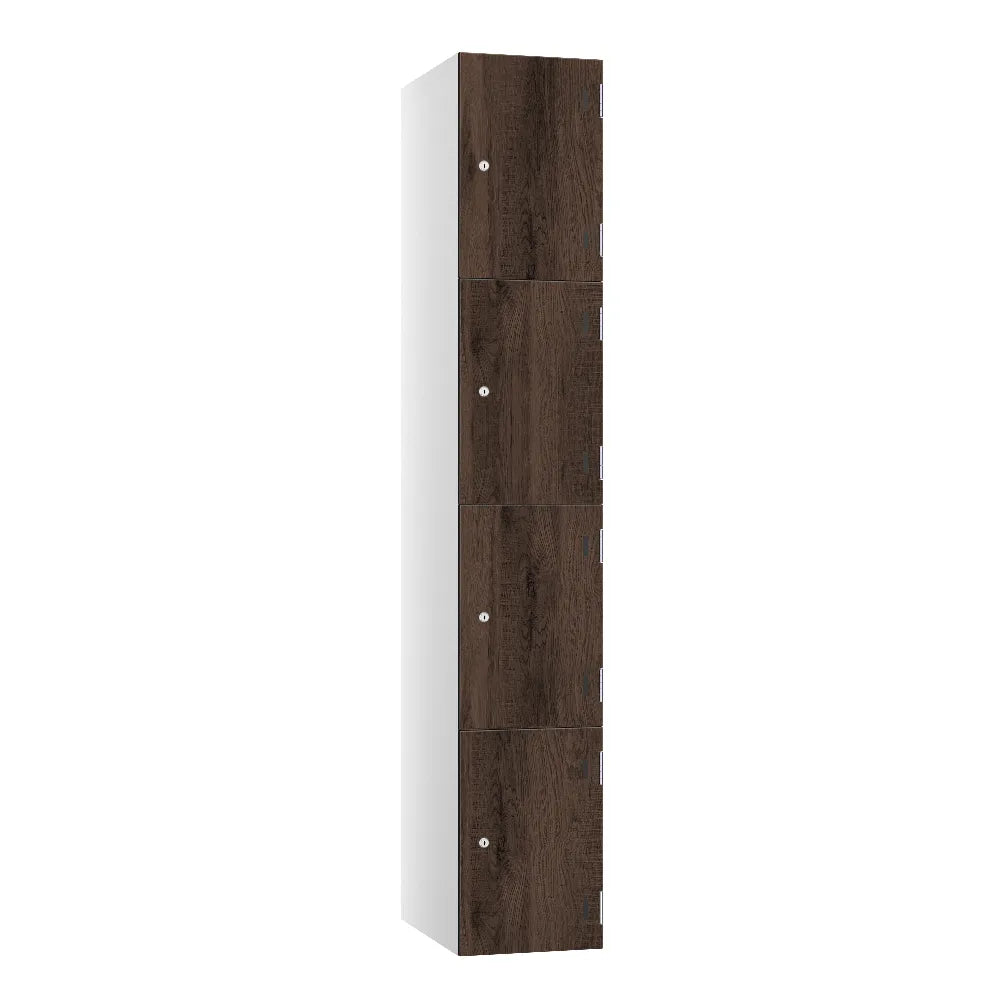 Shield SGL GL24 4-Door Locker - Arctic White & Rovere Casto