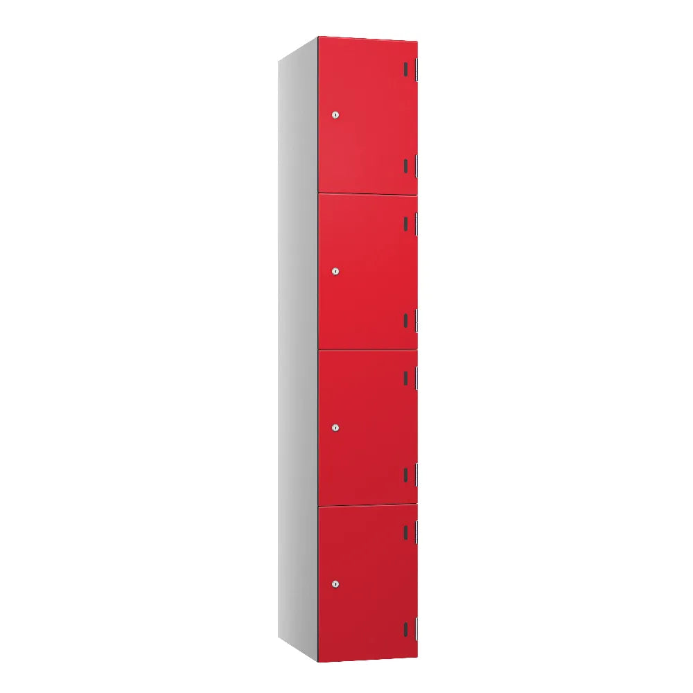 Shield SGL GL24 4-Door Locker - Pearl Silver & Red Dynasty