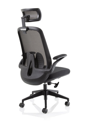 Sigma Executive Mesh Chair With Folding Arms OP000320 9