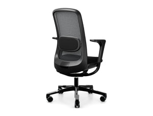 Sofi 7500 In Black Metal With Plastic Armrest And Slideback 3