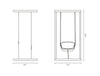 Social Acoustic Swing Seat Detail