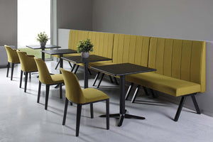 Social Ize Upholstered Modular Sofa With Tables And Chairs In Canteen Setting 2