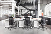 Sofi 7500 with Modular White Table and 4 Door Cupboard