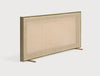 Solo T Rattan Desk Screen