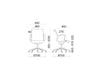 Soul Meeting Office Chair With 5 Star Base And Armrests 12 Dimensions