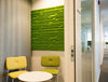 Soundtect Technics Recycled Eco Acoustic Wall Panel Lime Green For Reception Areas