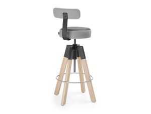 Spin 2 Bar Stool with Footrest 8