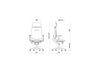 Spirit Executive Office Chair 7 Dimensions