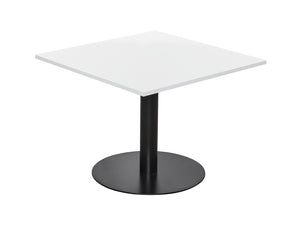 Square Dining Black Table 1000mm 3