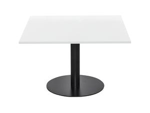 Square Dining Black Table 1200mm 3