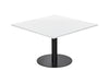Square Dining Black Table 1200mm 4