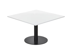 Square Dining Black Table 1200mm 4