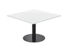 Square Dining Black Table 1200mm 4
