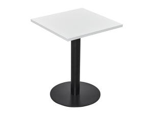 Square Dining Black Table 600mm 3