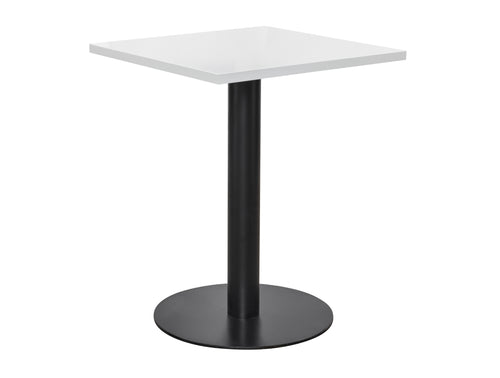 Square Dining Black Table 1000mm