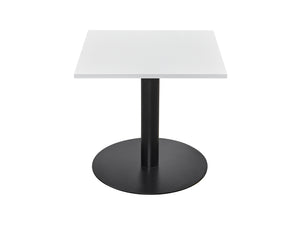 Square Dining Black Table 800mm 2