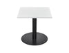 Square Dining Black Table 800mm 2