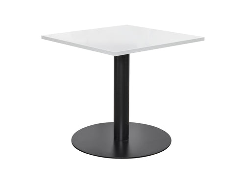 Square Dining Black Table 1000mm