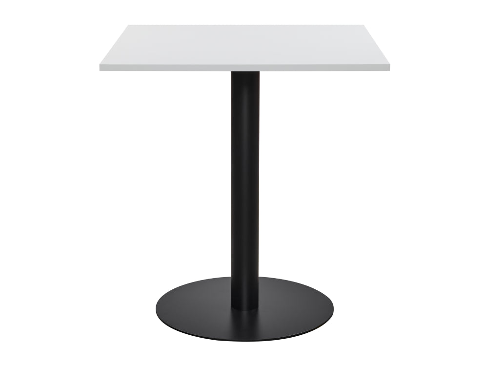 Square Poseur Black Table 1000mm 3