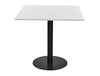 Square Poseur Black Table 1200mm 2