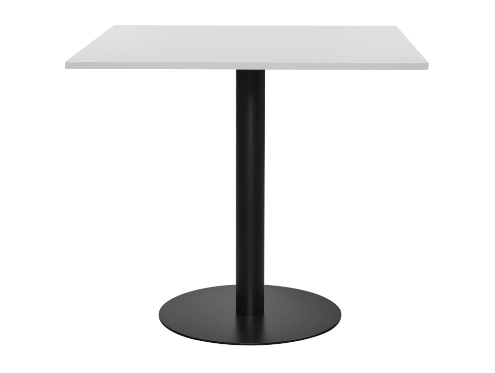 Square Poseur Black Table 1200mm 3