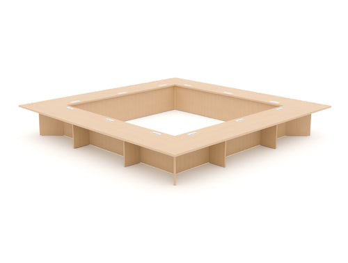 Square Shaped Boardroom Table
