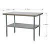 Stainless Steel Workbench 1.2m AP1248SS 2