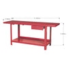 Steel Workbench with Drawer 2m AP3020 2