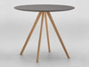 Stiks Wooden Top Round Coffee Table 2