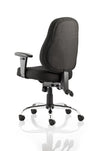 Storm High Back Task Operator Office Chair With Arms OP000127 3