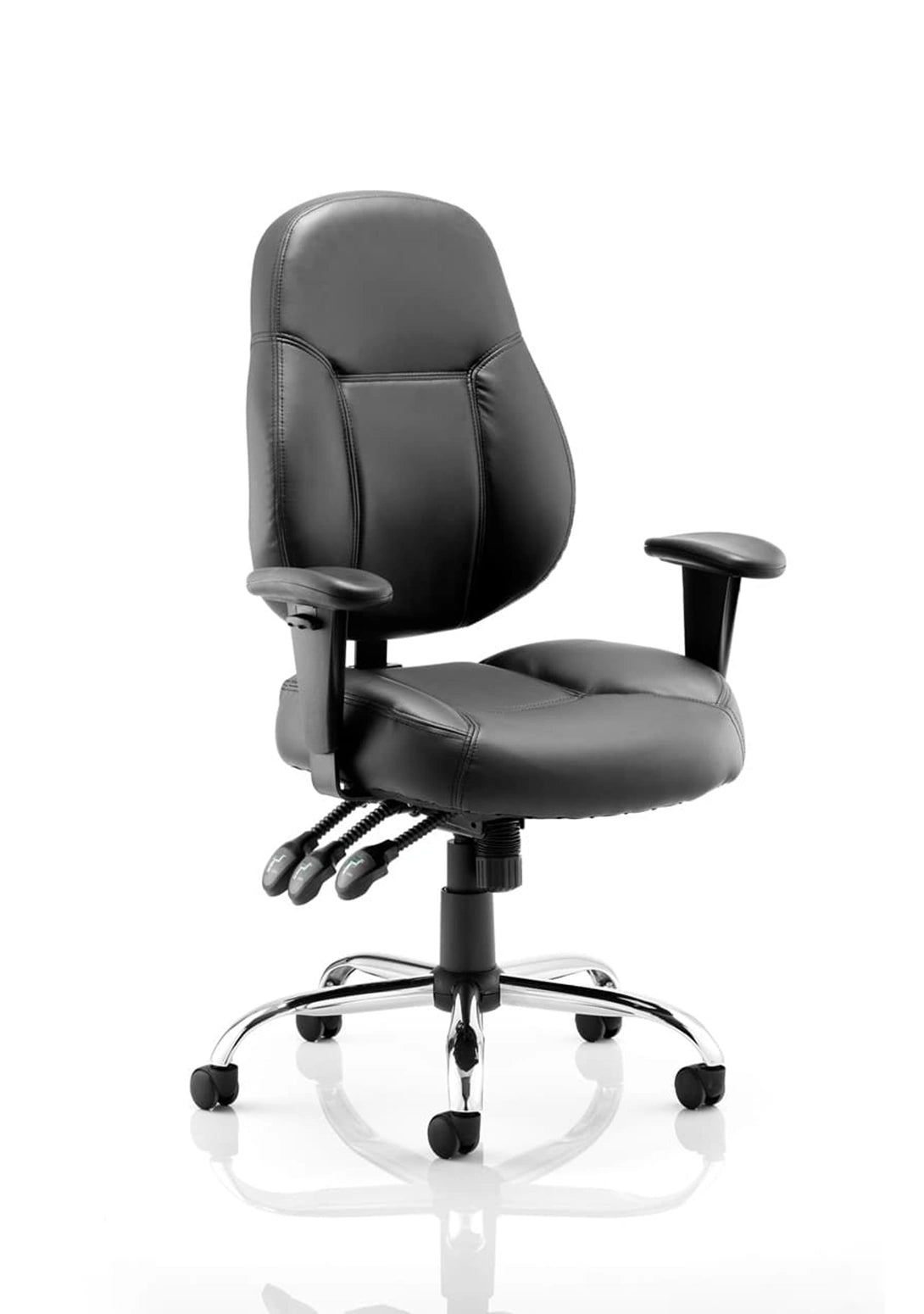 Storm High Back Task Operator Office Chair With Arms OP000127 1