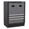 Superline PRO Modular Storage System Combo with Stainless Steel Worktop APMSSTACK14SS 6