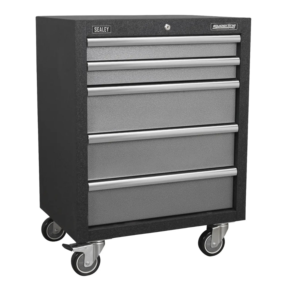 Superline PRO Storage System with Pressed Wood Worktop 4.92m APMSSTACK17W 8